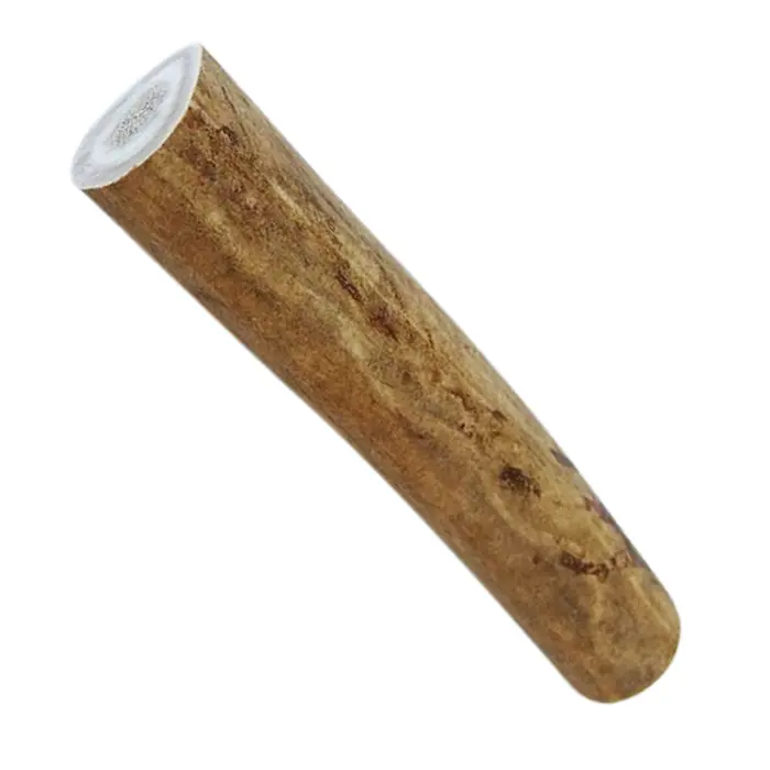 Cylindre bois de renne naturel Ø 25-35 mm × 110-120 mm