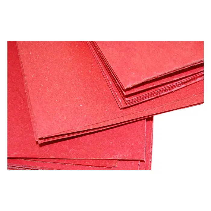 Feuille fibre intercalaire rouge 3 mm - 210 × 150 mm