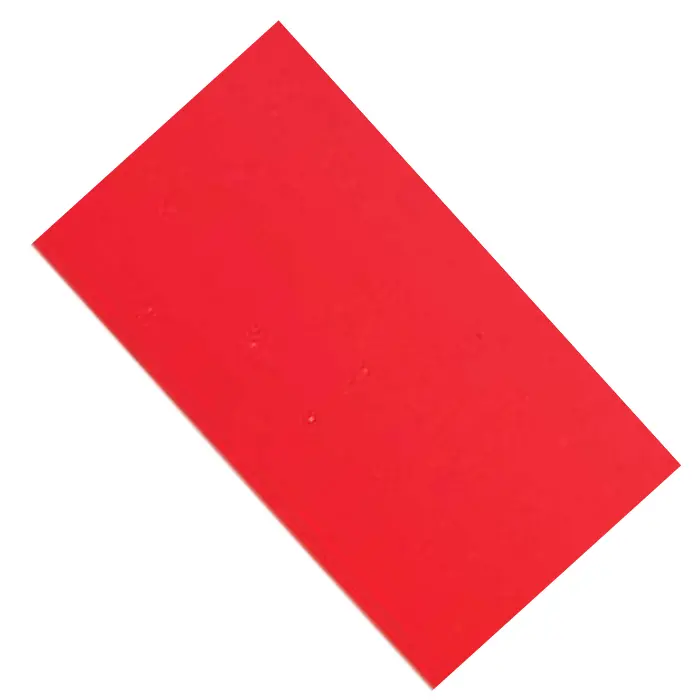 Feuille intercalaire polypropylène 210×170×0,8 mm - Rouge