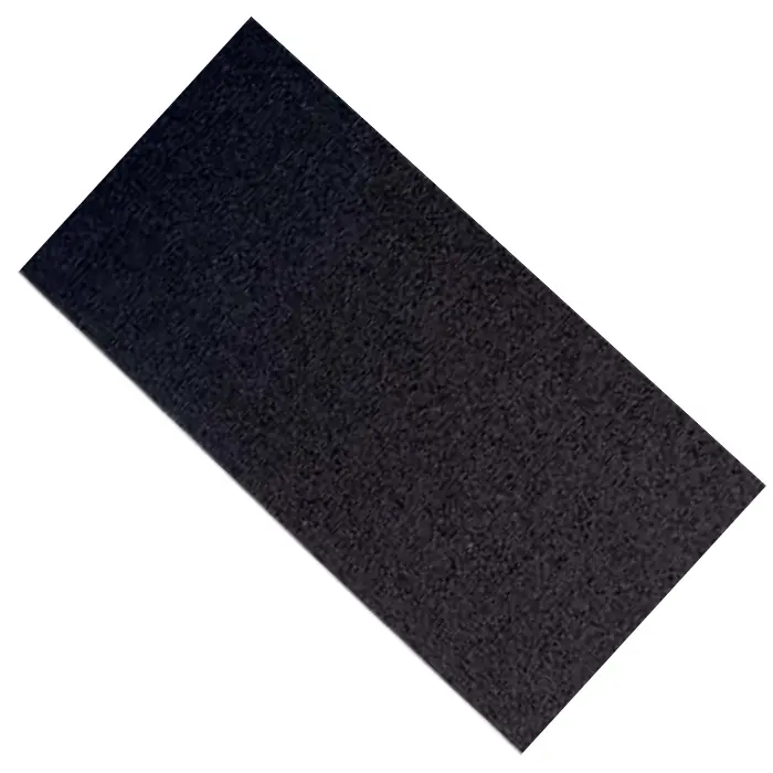 Feuille intercalaire polypropylène noire 0,8×180×150 mm