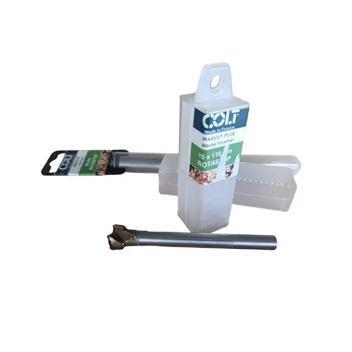 Mèche Forstner Maxicut + rallonge Rotastop
