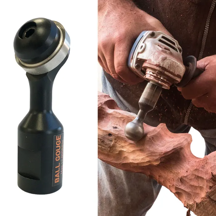 Gouge sphérique Ø 30 mm pour meuleuse d'angle - Ball Gouge