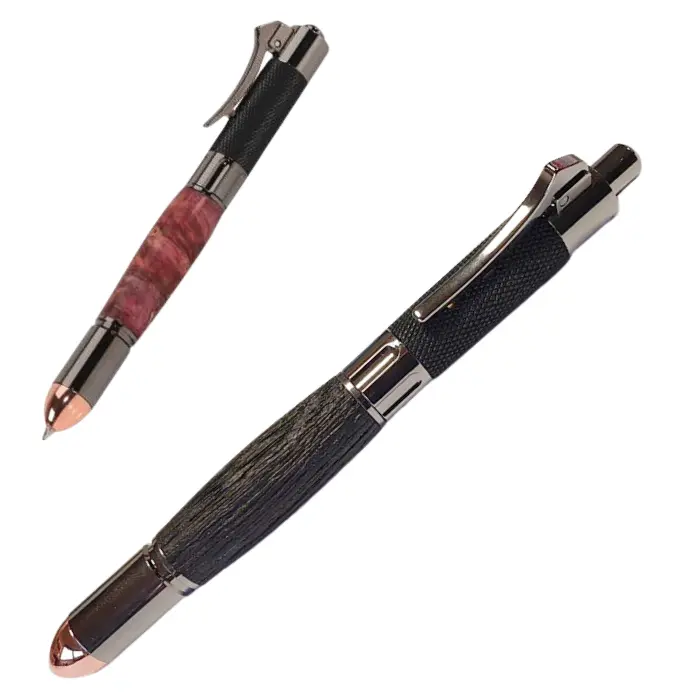 Mécanisme stylo bille Revolver Gun métal · FTFI Beatrix