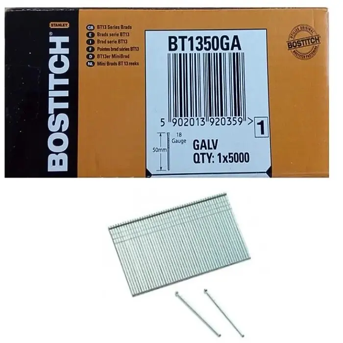 Pointe J18 BT13 50 mm galvanisée (x5000)