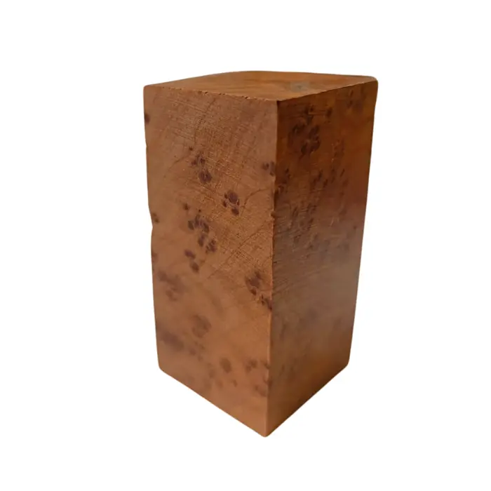 Ébauçon ronce de thuya 30 × 30 × 60 mm