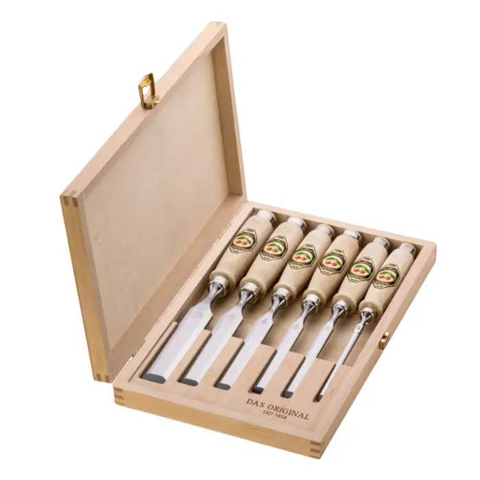 Coffret 6 ciseaux à bois 6-26 mm