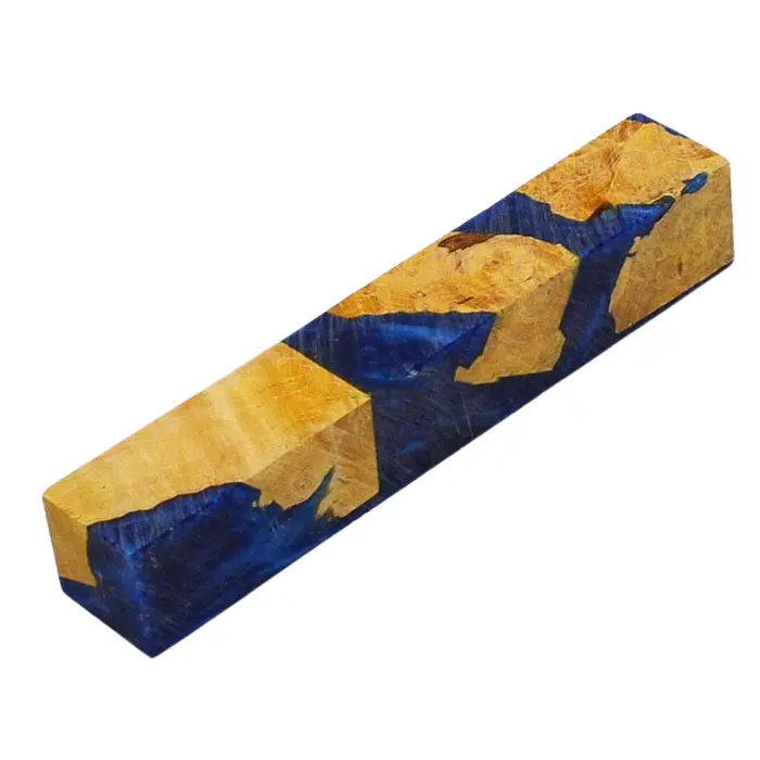 Carrelet hybride résine et bois stabilisé 20 130 mm