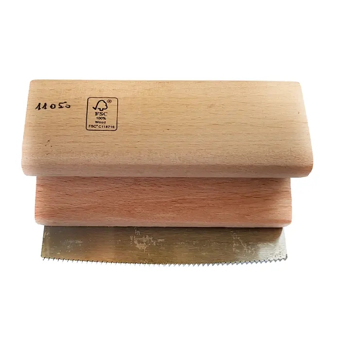 Scie à placage coupe à ras 120 mm - Manche hêtre