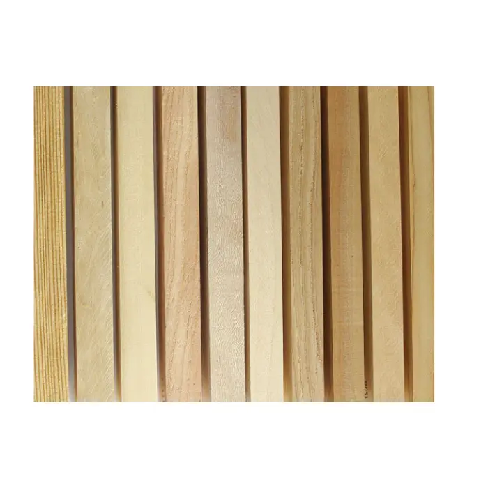 Lot 10 carrelets bois clairs 20 × 20 × 200 mm pour stylo