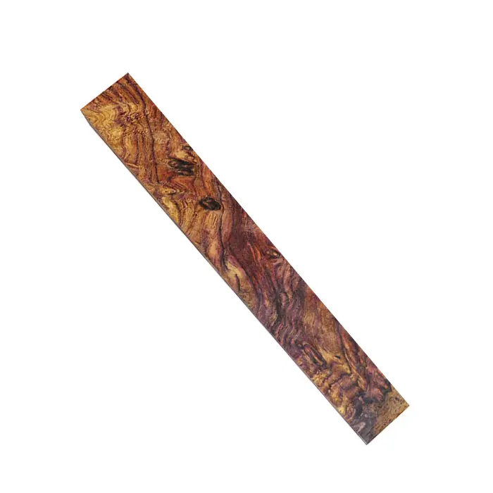 Carrelet Loupe de palissandre du Honduras 20 × 20 × 150 mm