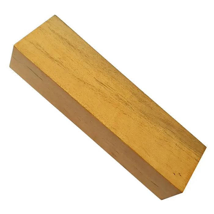 Ébauche de manche Ébène blanc du Laos 28 x 40 x 140 mm