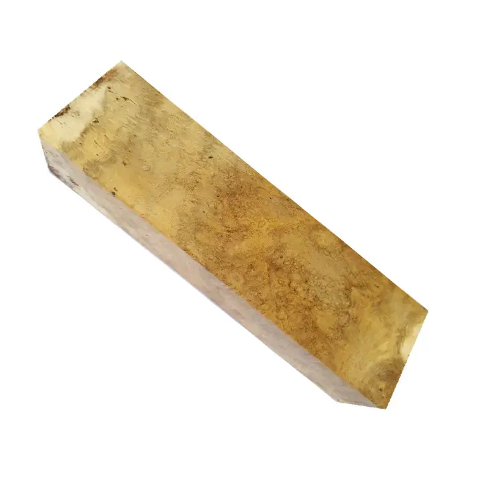 Ébauche de manche Loupe d'acacia 28 x 40 x 140 mm