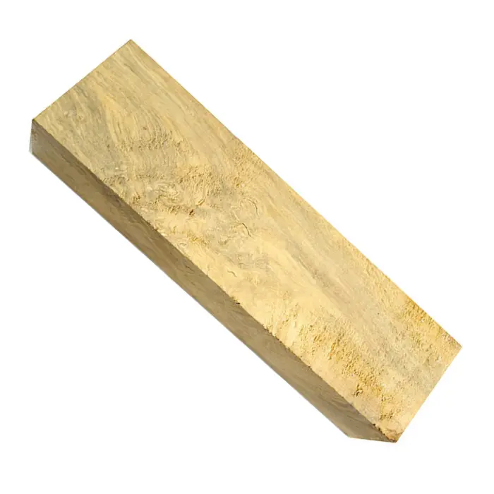 Ébauche de manche Loupe de buis 28 x 40 x 140 mm