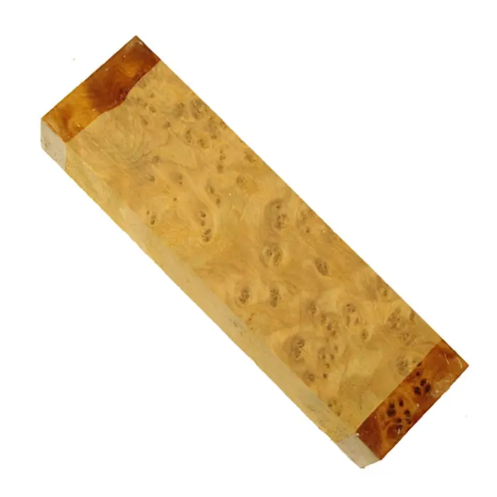 Ébauche de manche Loupe de thuya (ronce) 28 x 40 x 140 mm