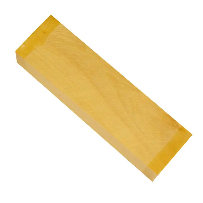 Ébauche de manche Pequia amarello 28 x 40 x 140 mm