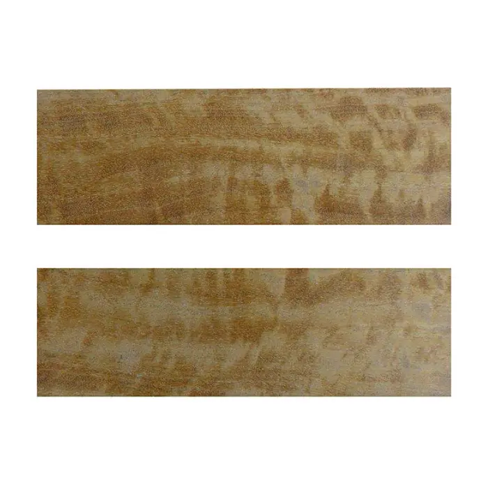 Plaquettes Citronnier de Ceylan ondé 6 x 40 x 120 mm