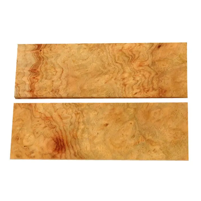 Plaquettes Loupe d'Amboine 6 x 40 x 120 mm