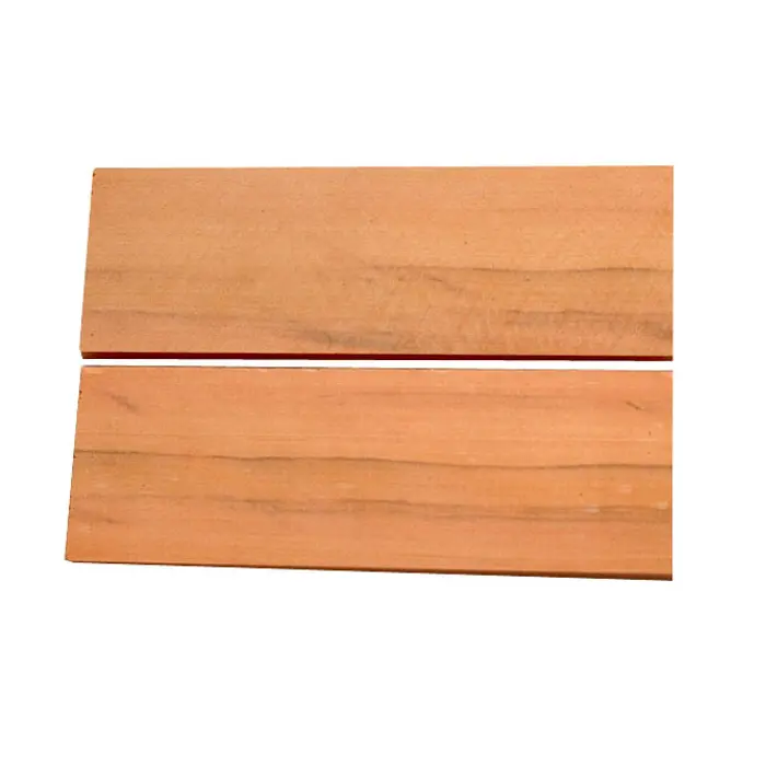 Plaquettes Péroba 6 x 40 x 120 mm