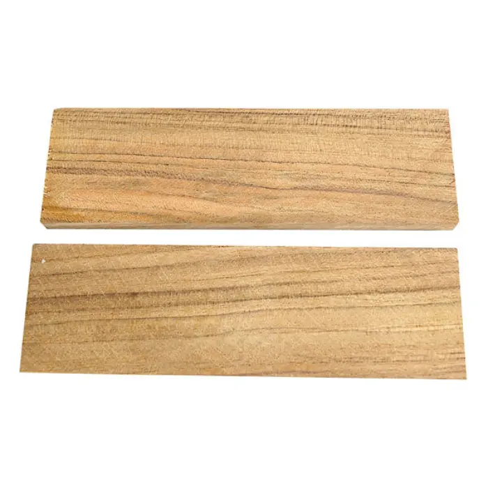 Plaquettes Teck 6 x 40 x 120 mm