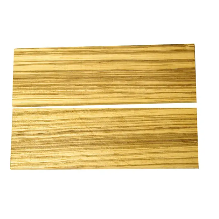 Plaquettes Zebrano 6 x 40 x 120 mm