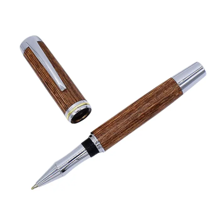 Mécanisme de stylo roller chromé - Monique