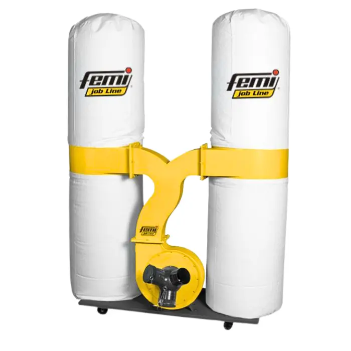 Aspirateur cyclonique d'atelier 2200 W 3 sorties - Job Line DC-354-Plus