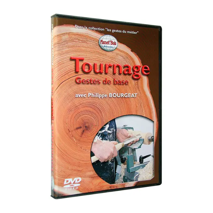 DVD Tournage sur bois - gestes de base 72 min