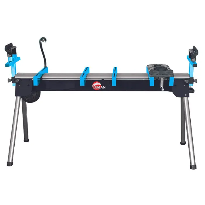Établi portatif pliable avec étau et prises 1635-2900 mm - EST290
