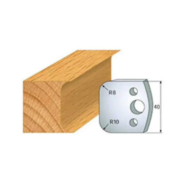 Fers profilés acier HT 40 mm N°003 double congé 8 et 10