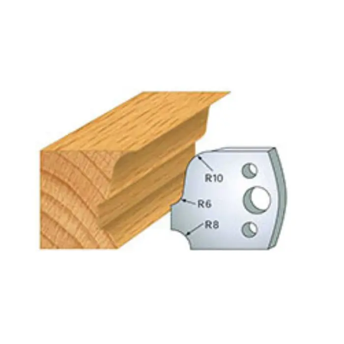 Contre-fers de toupie profilés moulure N°064 HT 40 mm