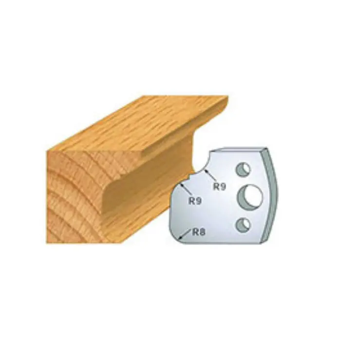 Contre-fers de toupie profilés moulure N°068 HT 40 mm