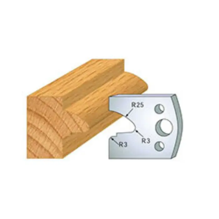 Contre-fers profilés bec de corbin N°078 HT 40 mm