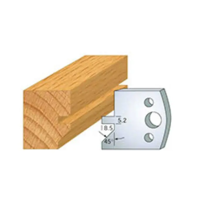 Fers profilés HT 40 mm N°084 rainure chanfrein