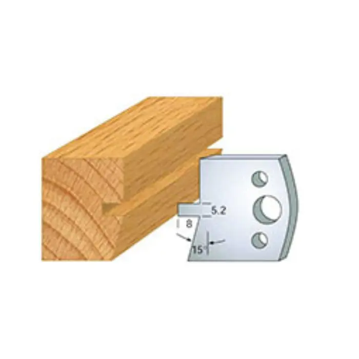 Fers profilés rainure chanfrein HT 40 mm