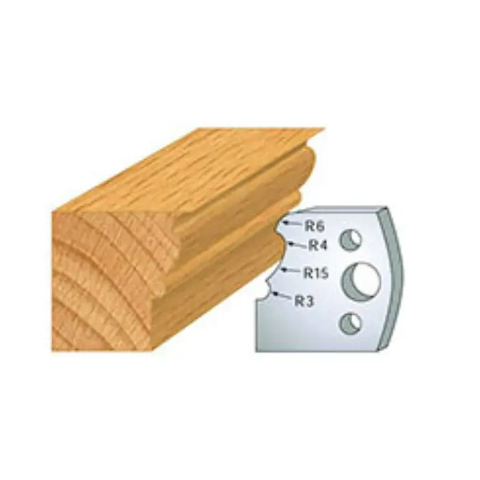 Jeu de 2 contrefers moulure Régence HT 40 mm N°0101