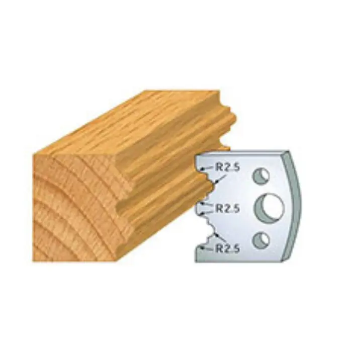 Fers profilés double astragale HT 40 mm