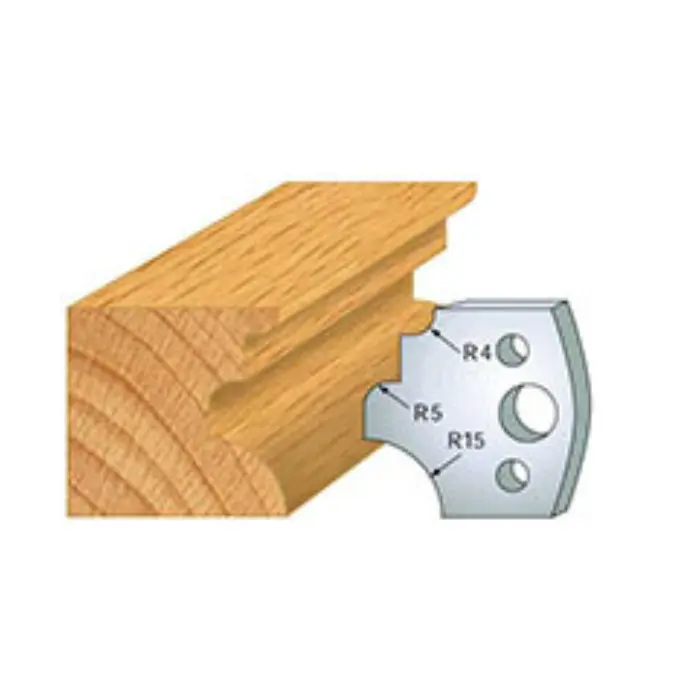 Contre-fers profilés multi-moulure N°129 HT 40 mm