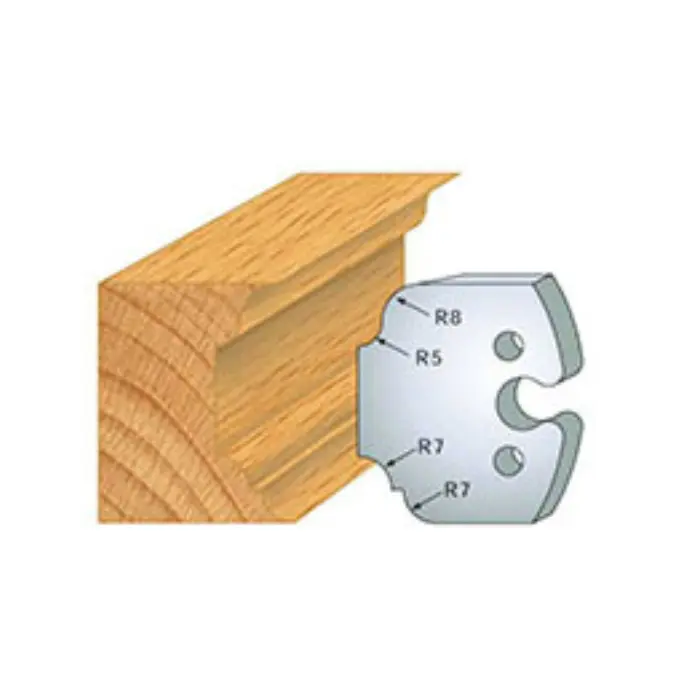 Contre-fers de toupie multi-moulure HT 50 mm N°207