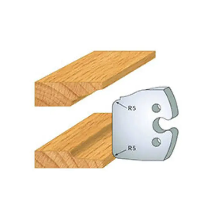 Contre-fers toupie double plate-bande N°231 Ht. 50 mm
