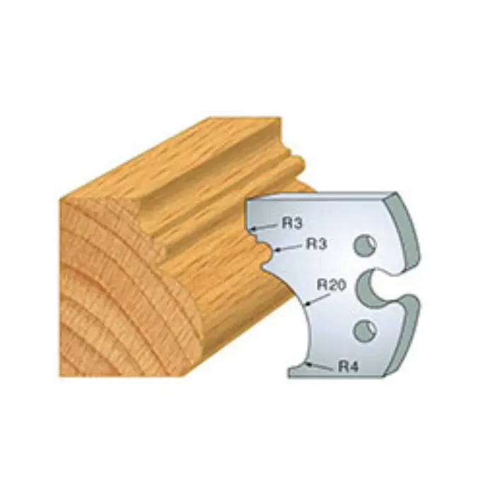 Fers profilés moulure grand cadre Régence HT 50 mm N°243