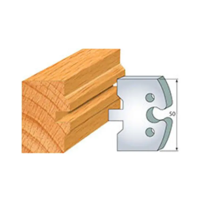 Fers profilés bouvetage volet languette 8 mm N°284 HT 50 mm