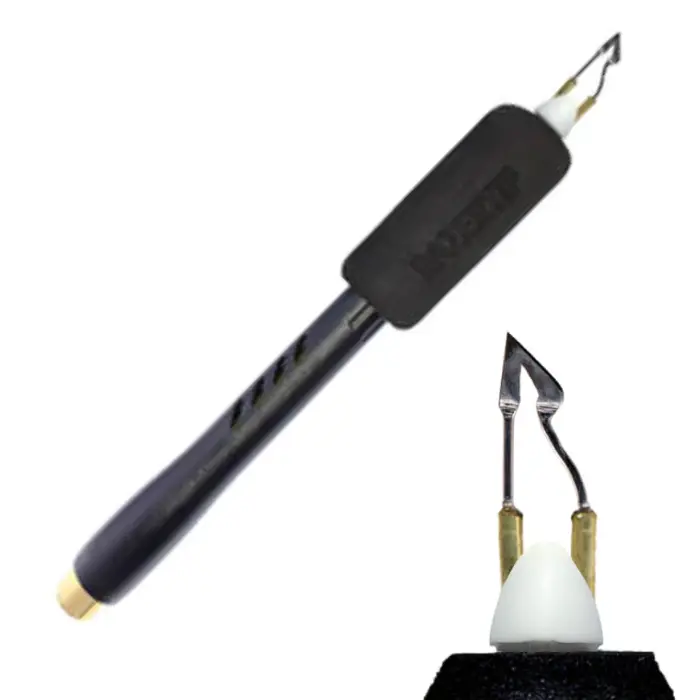 Stylet pyrogravure pointe oblique moyenne