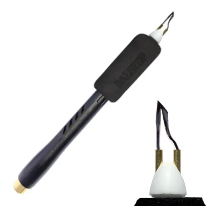 Stylet pyrogravure petite pointe oblique