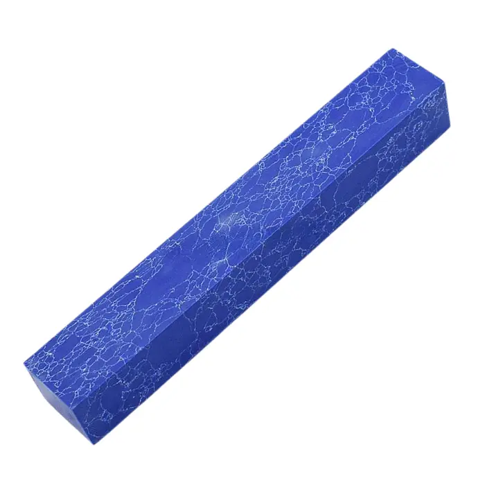 Carrelet pierre reconstituée Lapis Lazuli 19×19×130 mm