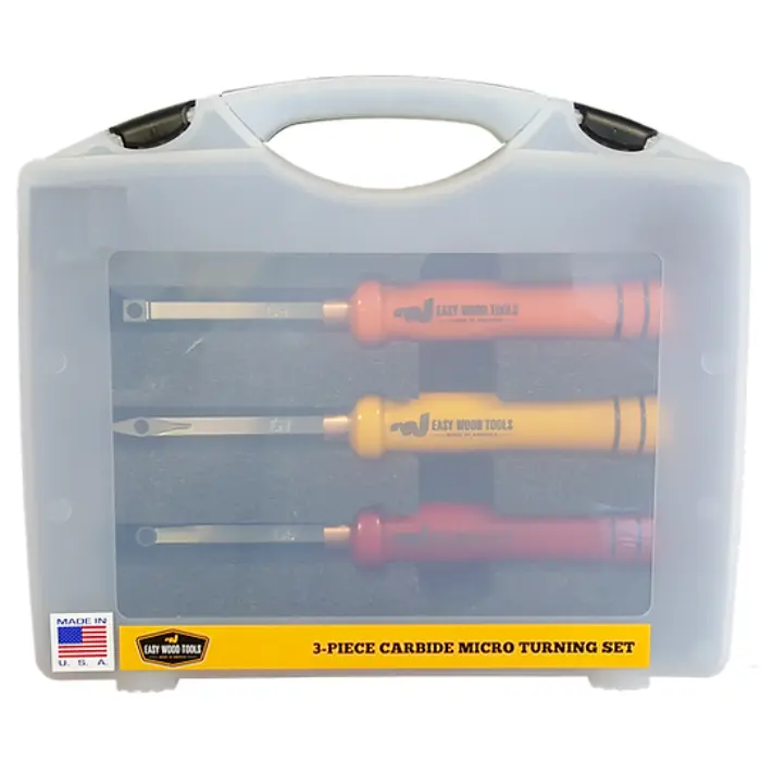 Coffret 3 micro outils carbure tournage stylos et miniatures