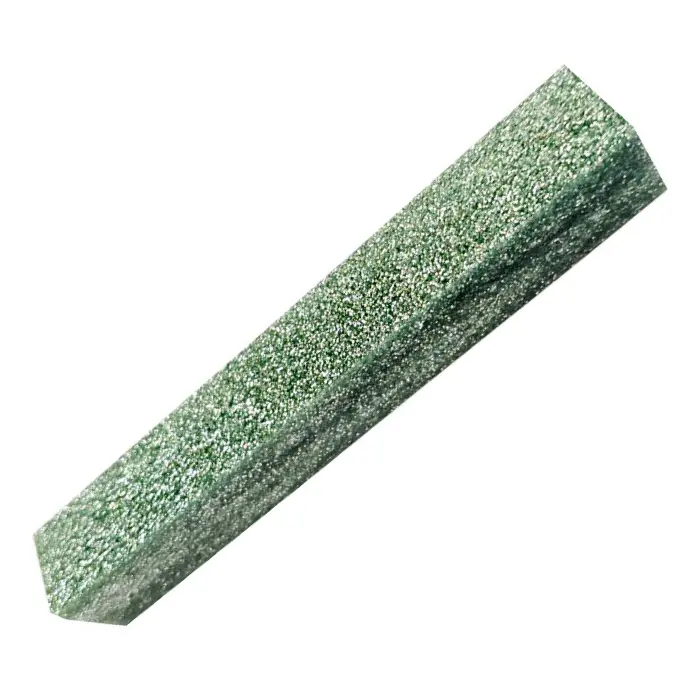 Carrelet résine Glitter 21×21×150 mm - Vert d'eau