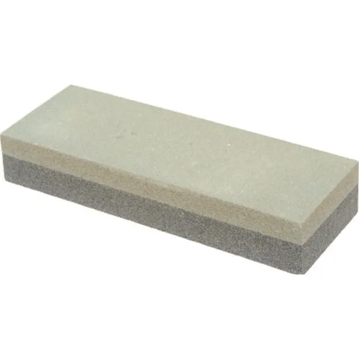 Pierre à huile rectangulaire combinée grain 400/220, 45×16×100 mm