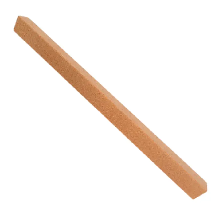Pierre à huile triangulaire grain 220, 13×13×150 mm