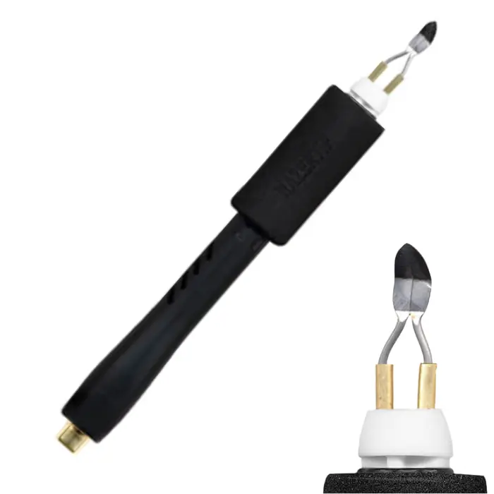Stylet pyrogravure pointe lance allongée inclinée - HD