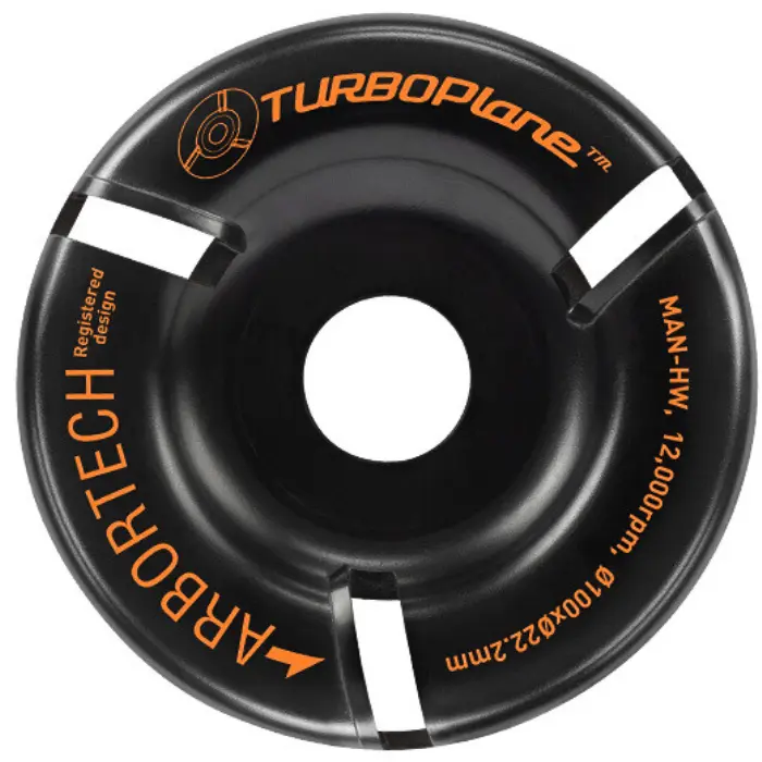 Disque de sculpture carbure pour meuleuse - Turbo Plane Arbortech
